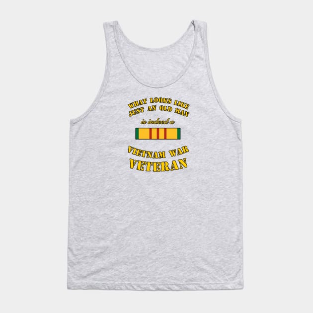 vietnam war veteran Tank Top by bumblethebee